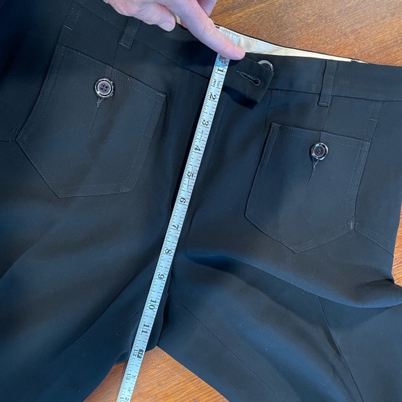 Moschino Vintage Wide Leg Trouser In Black - Picture 7 of 13